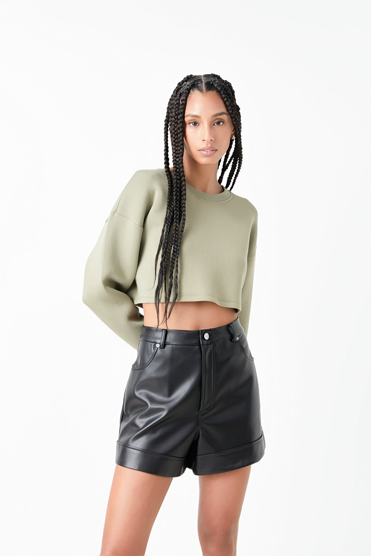 Loungewear Cropped Sweatshirt