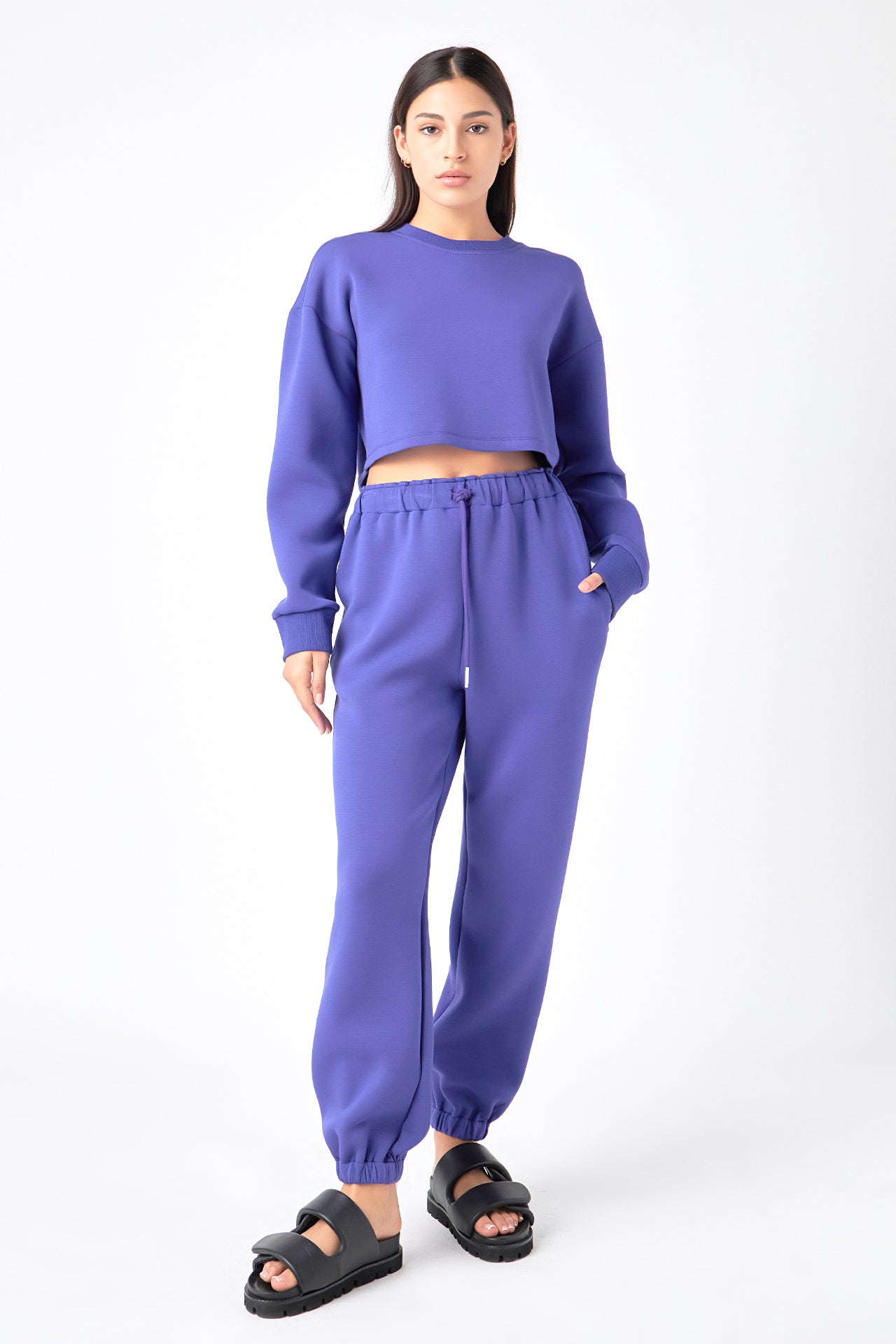 Loungewear Cropped Sweatshirt