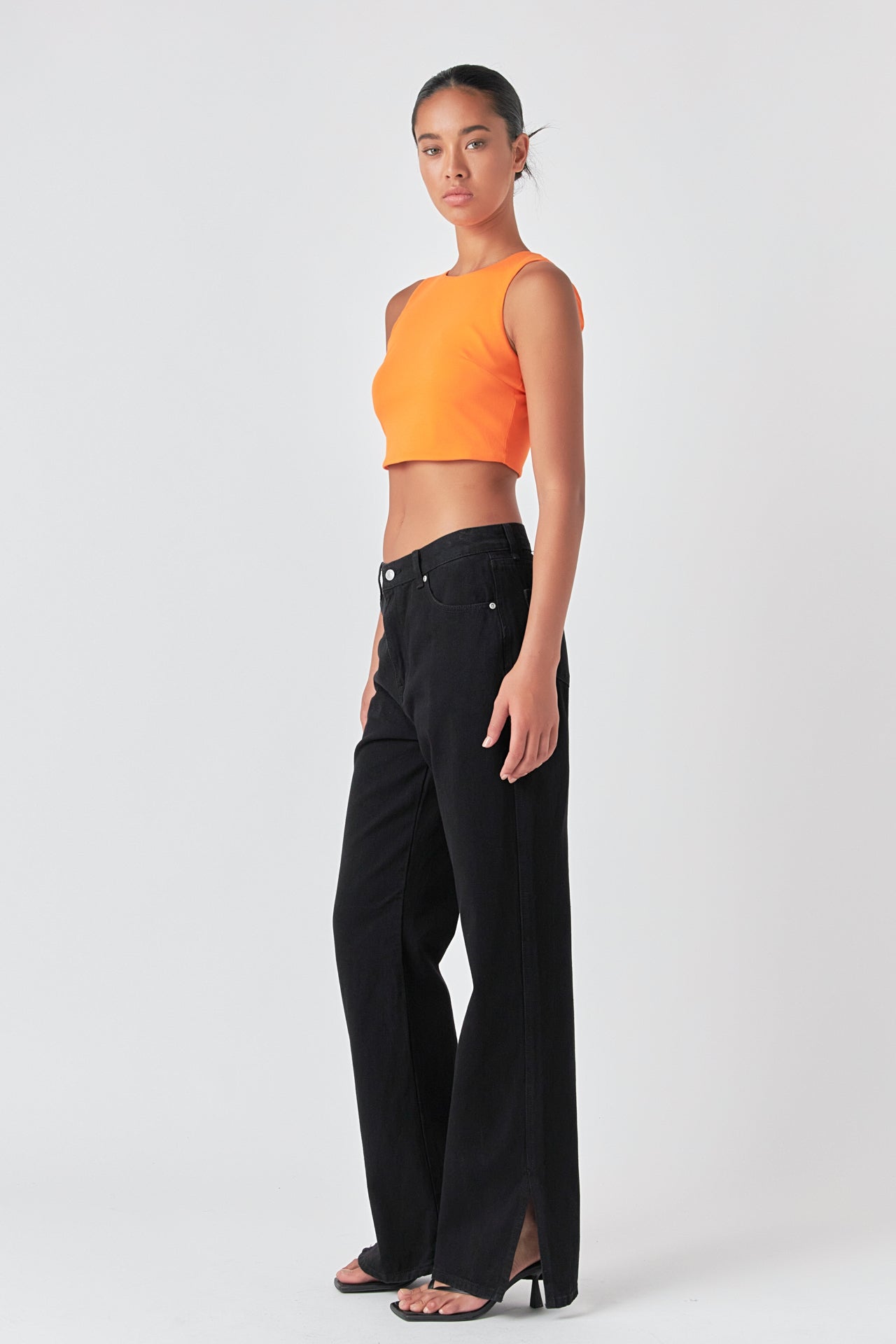 Back Schrunchie Tank Top