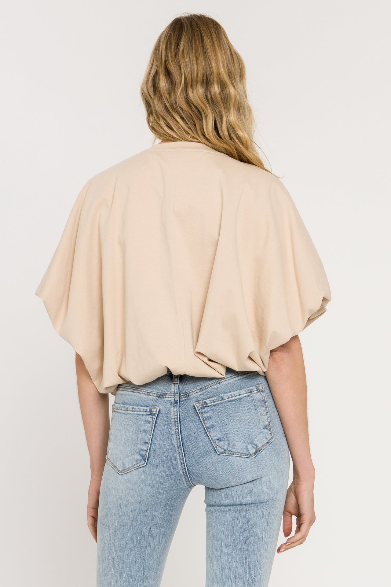 High-Low Cropped T-Shirt