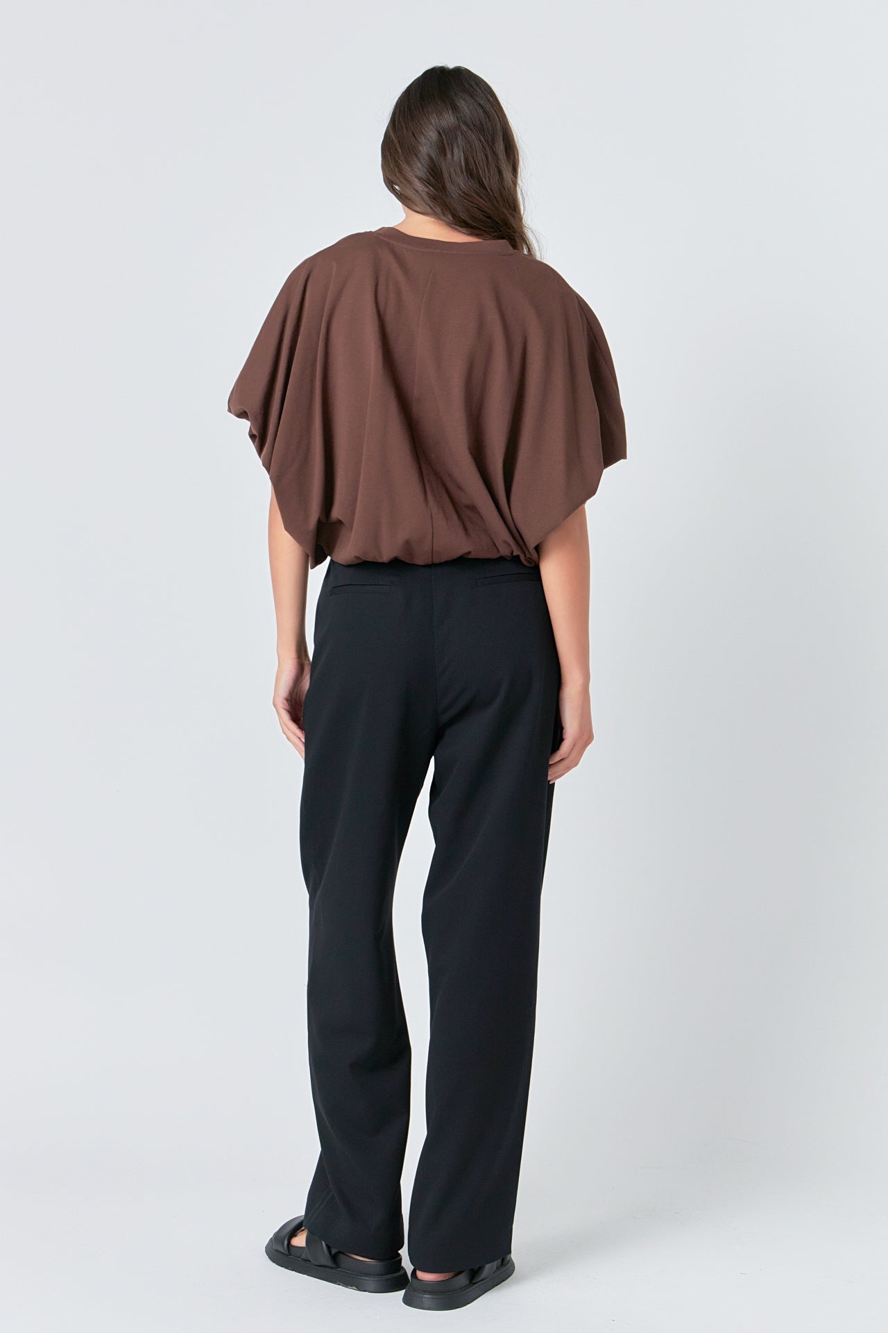 High-Low Cropped T-Shirt