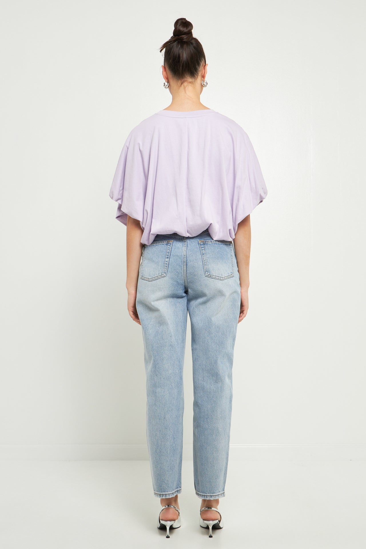 High-Low Cropped T-Shirt