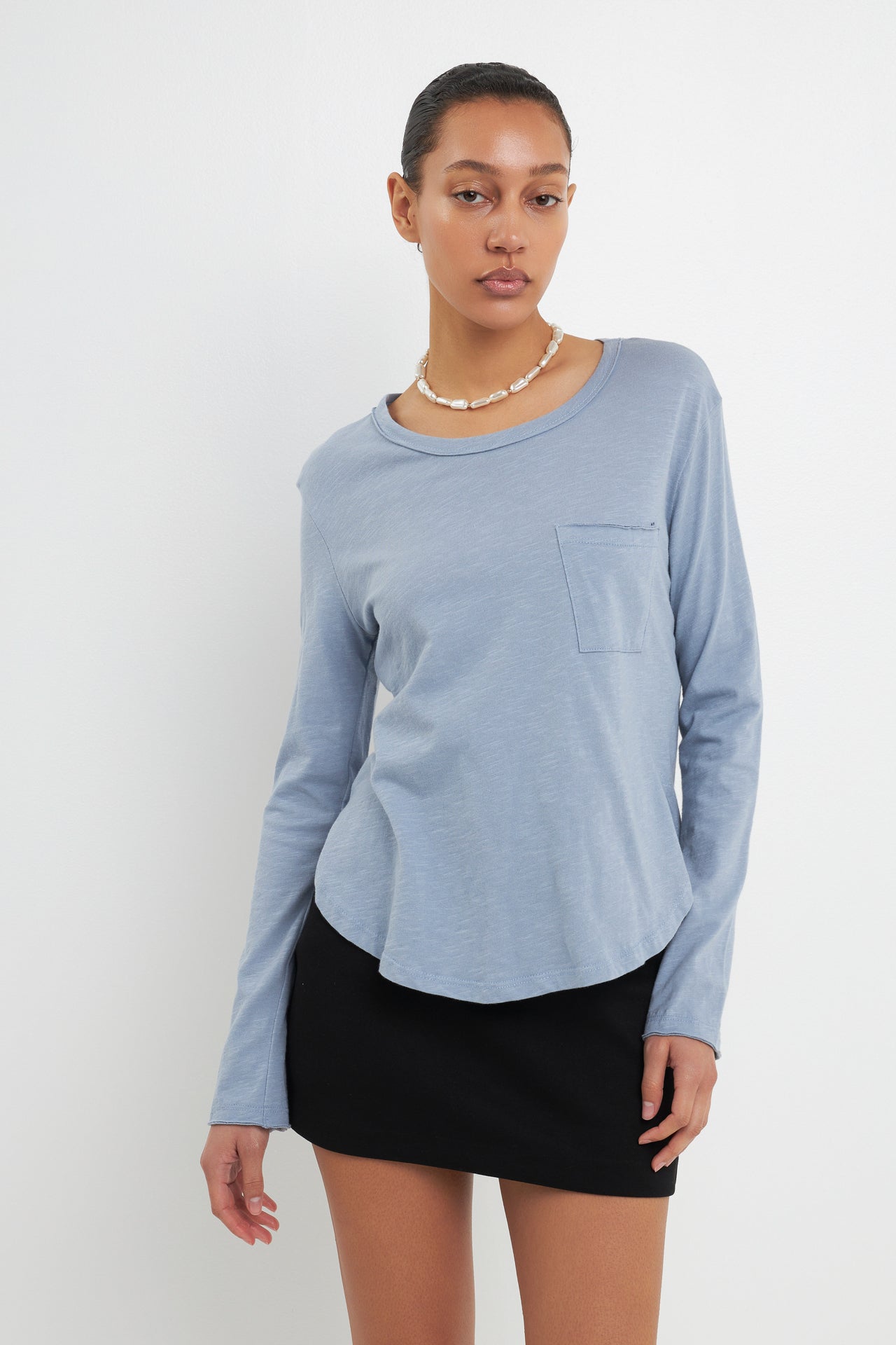 Classic Round Neck Long Sleeves
