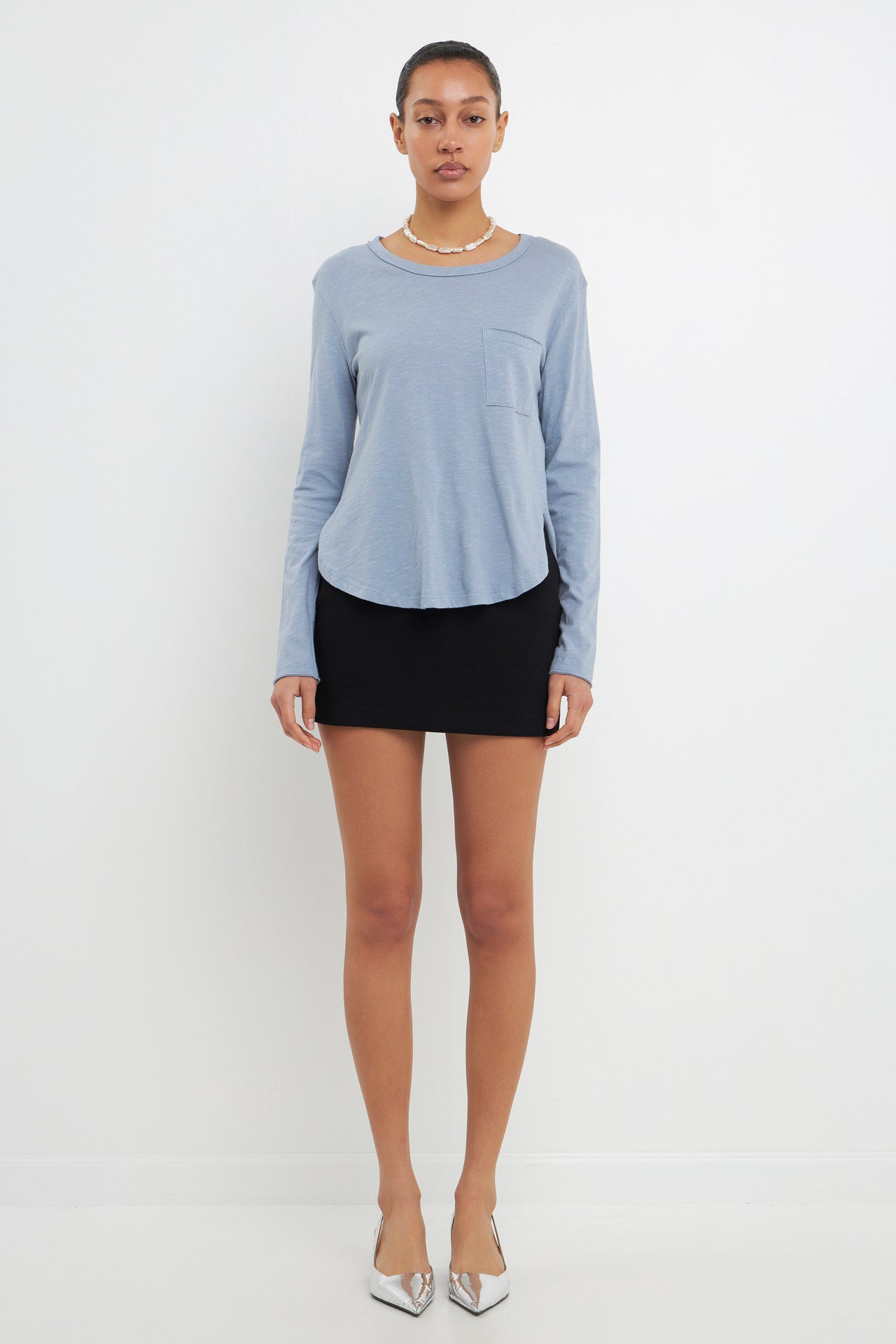 Classic Round Neck Long Sleeves