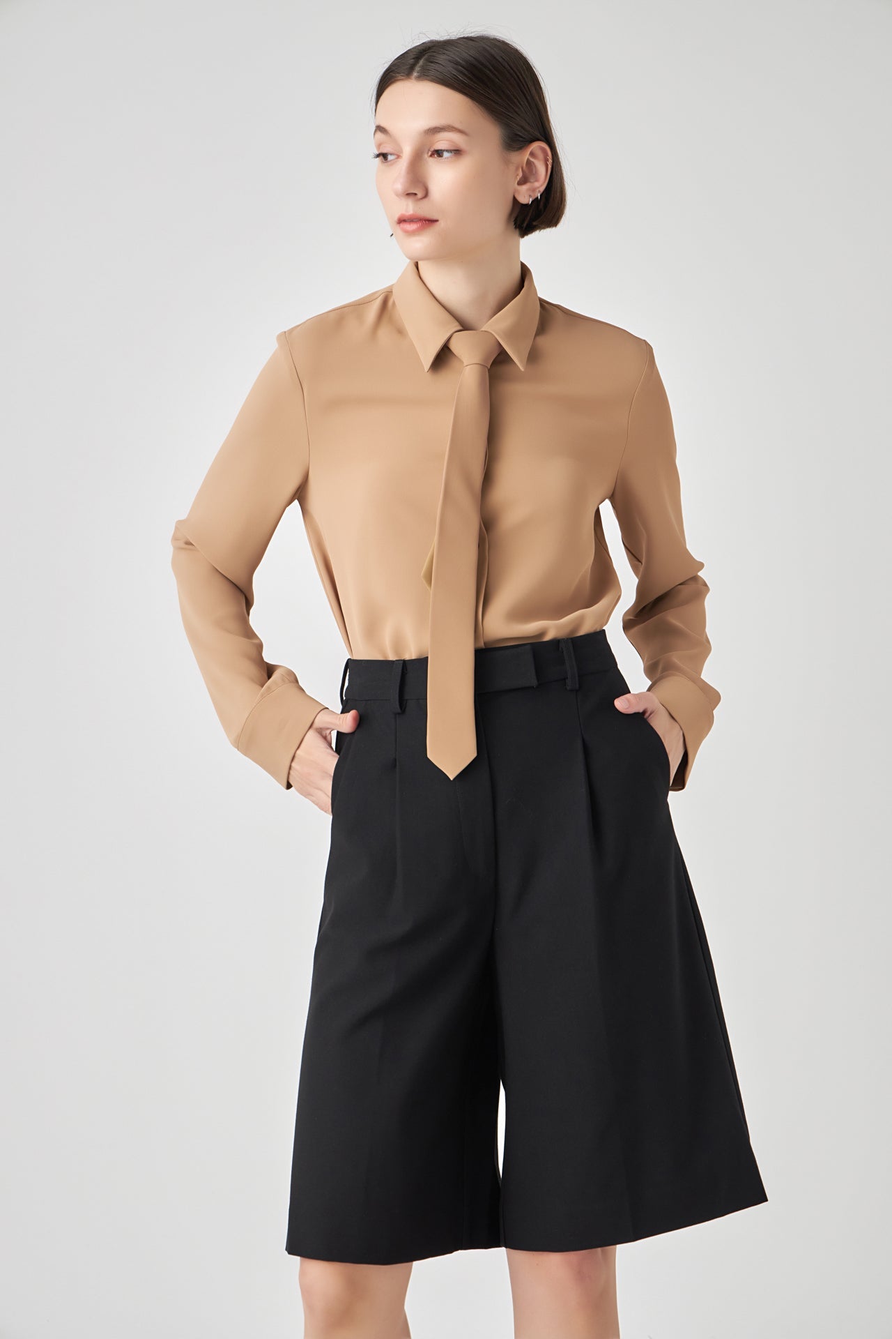 GREY LAB - Lightweight Collared Dress Shirt - SHIRTS & BLOUSES available at Objectrare