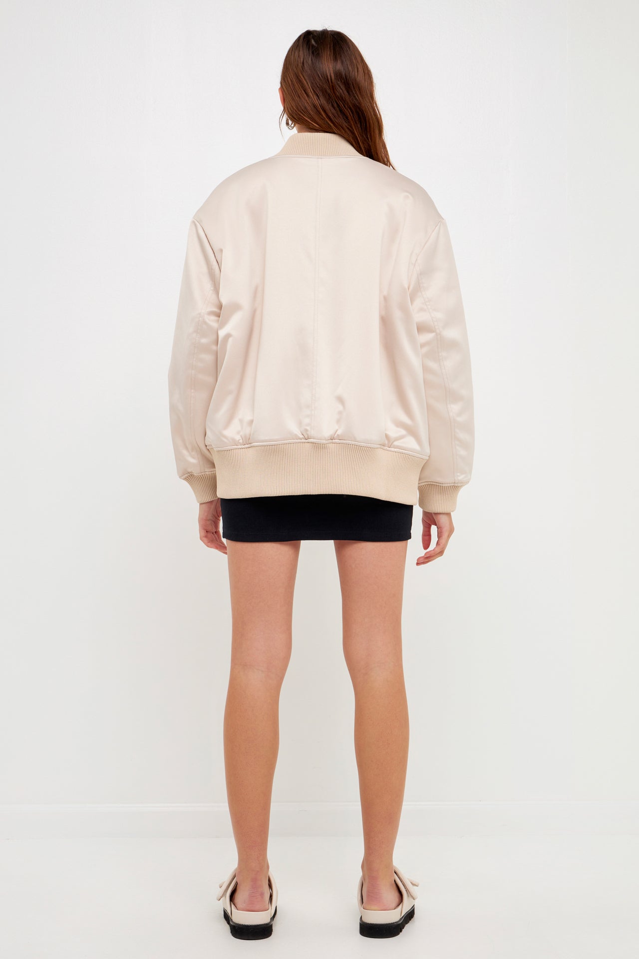 Oversized Bomber Jacket