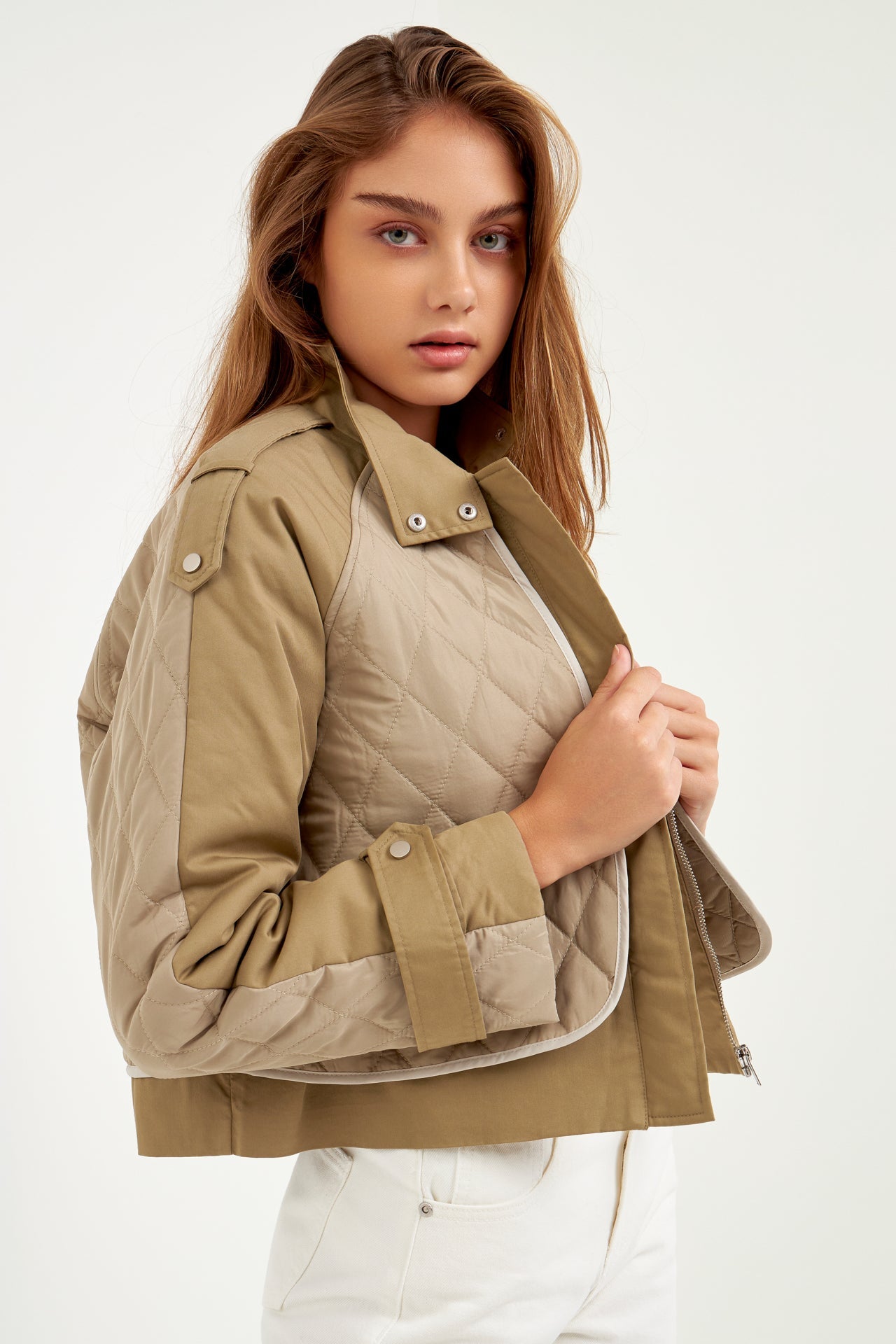 GREY LAB-Quilted Jacket-JACKETS available at Objectrare